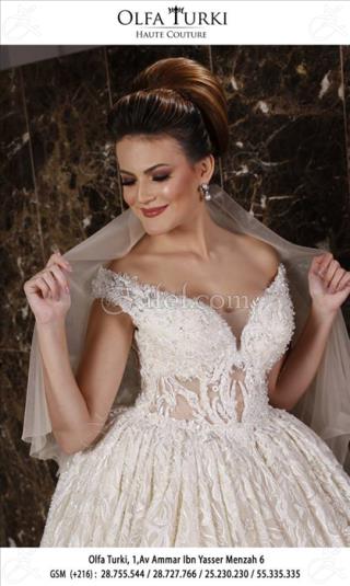 Maison de Couture Olfa Turki  : Robe de Mariage